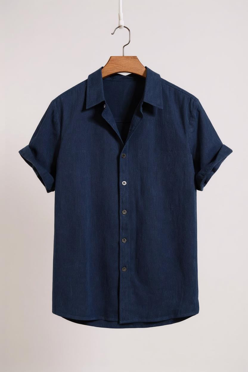Ayra Linen Combo - Short Sleeve Set