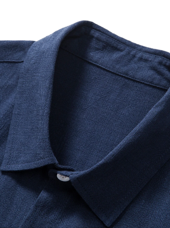 Ayra Linen Combo - Short Sleeve Set