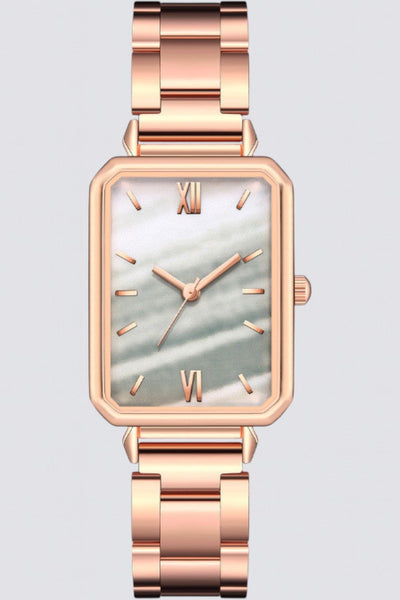 Reloj de cuarzo cuadrado