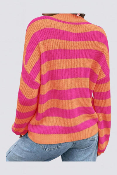 Suéter a rayas