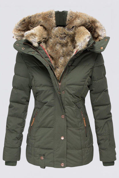 Nora™ – Parka de Invierno con Bolsillos y Capucha