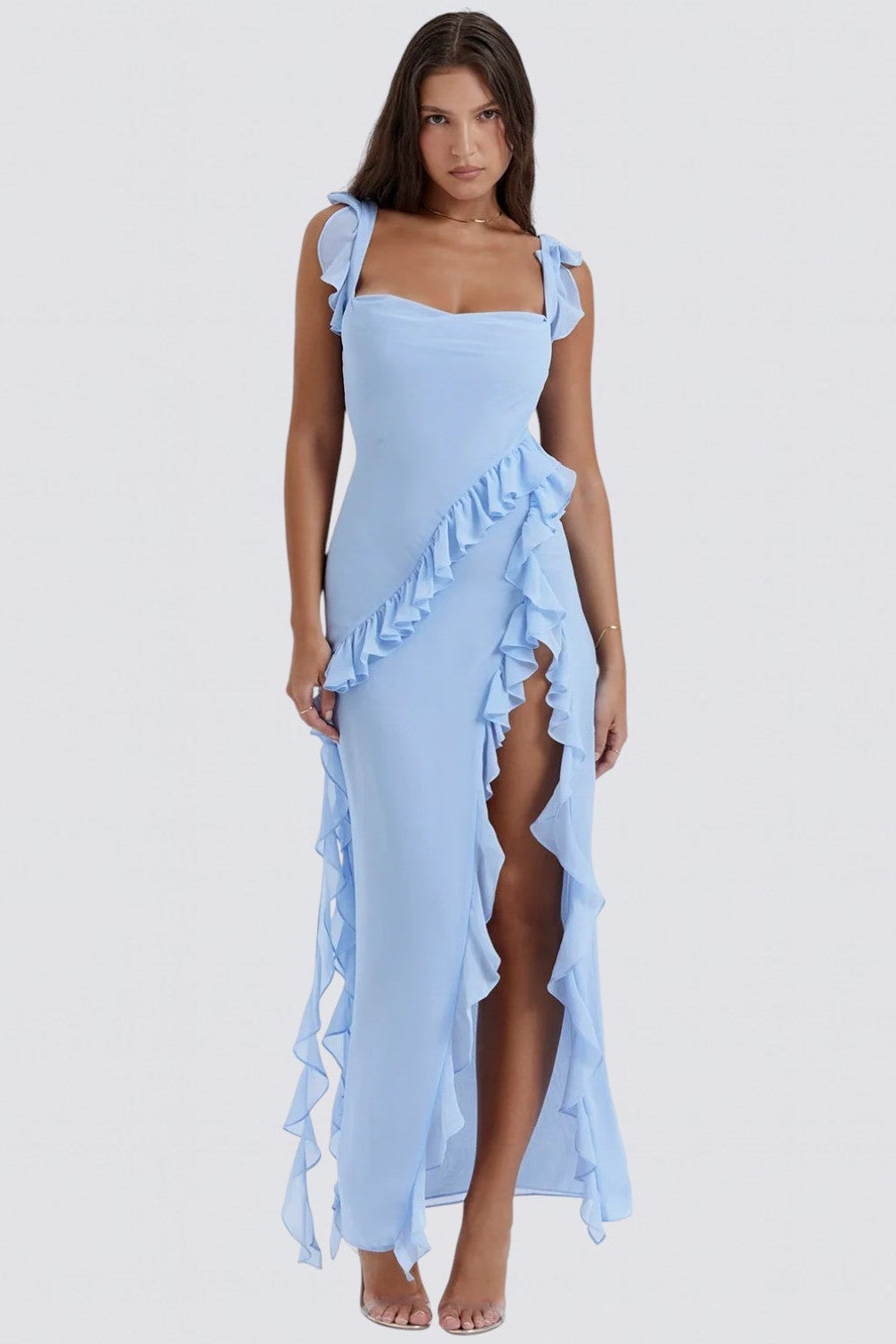Vestido De Verano Con Detalle De Puntada Ayra
