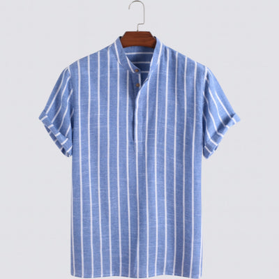 Camisa de lino costero