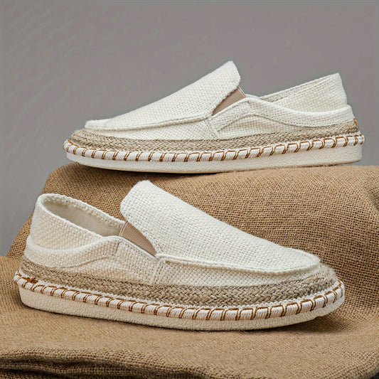 Zapatos sin cordones de tejido