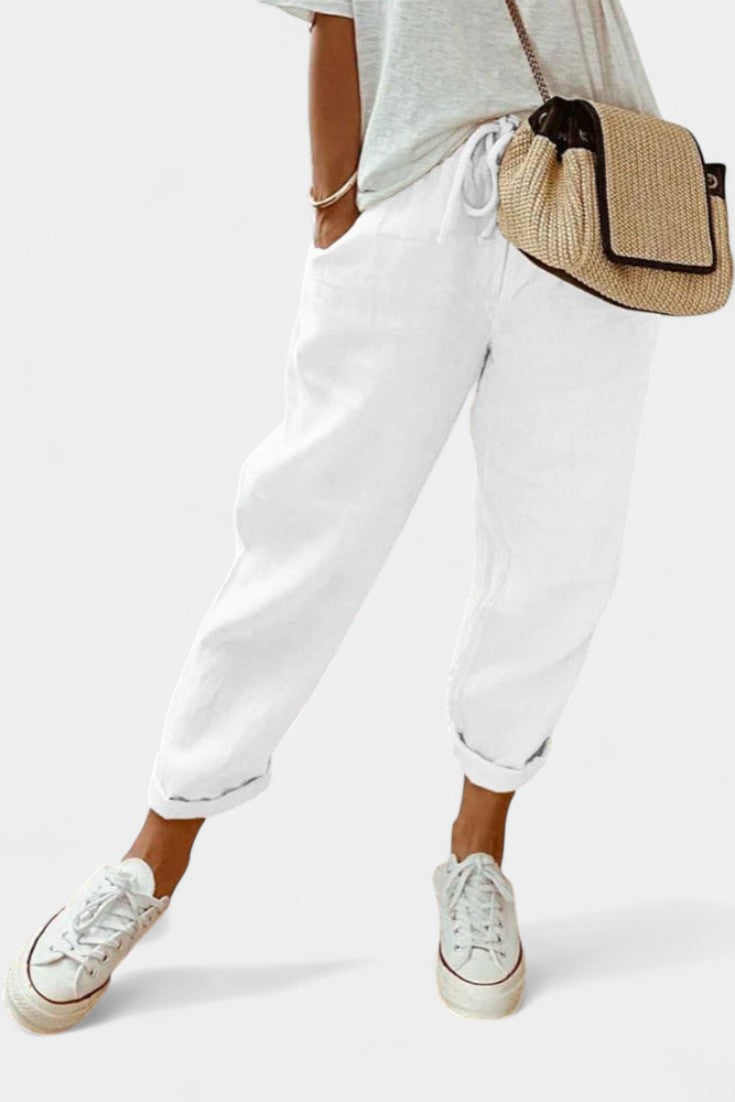 Alba Pantalones Rectos Transpirables