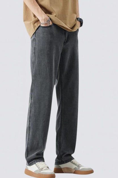 Pantalones rectos de verano 