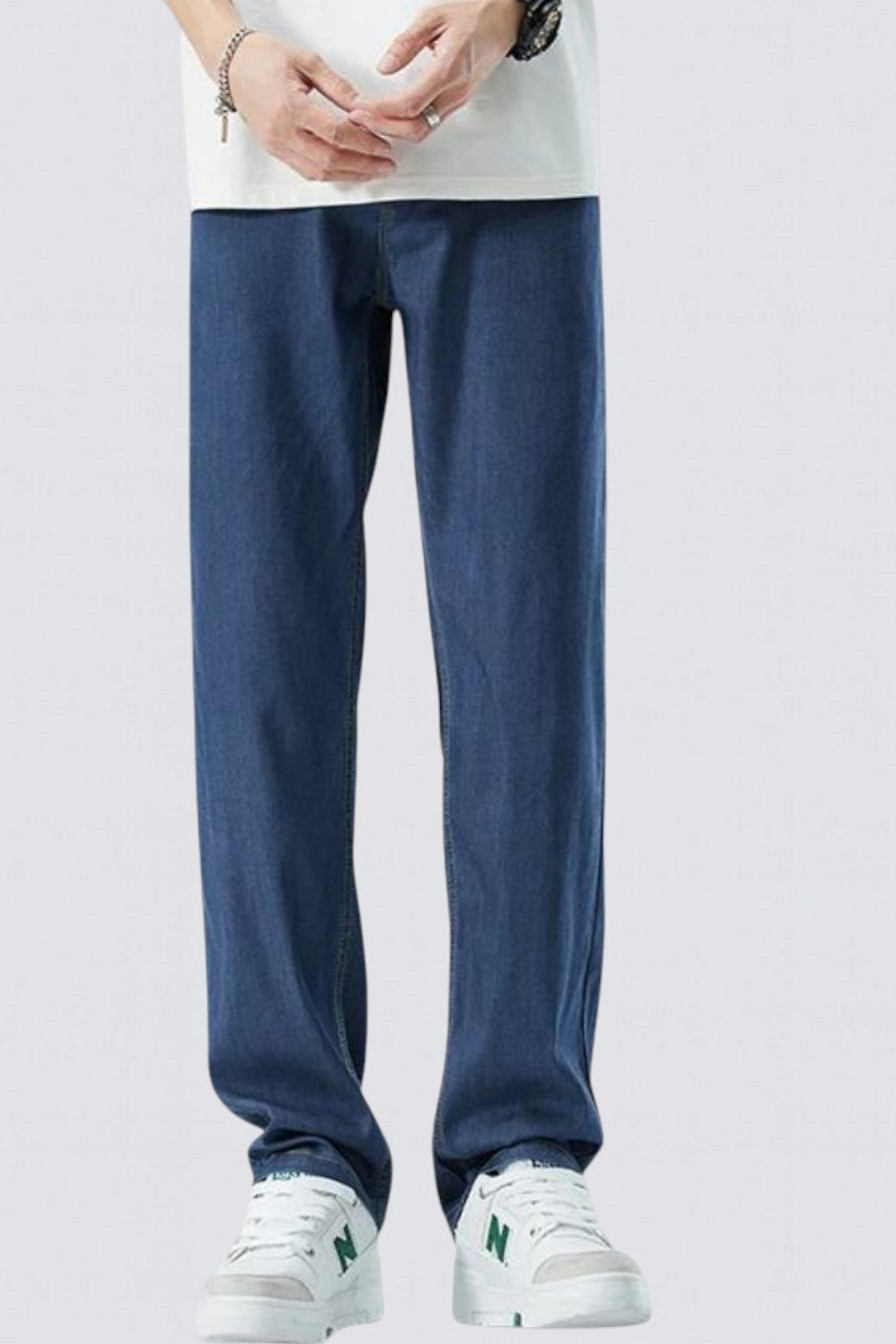 Pantalones rectos de verano 
