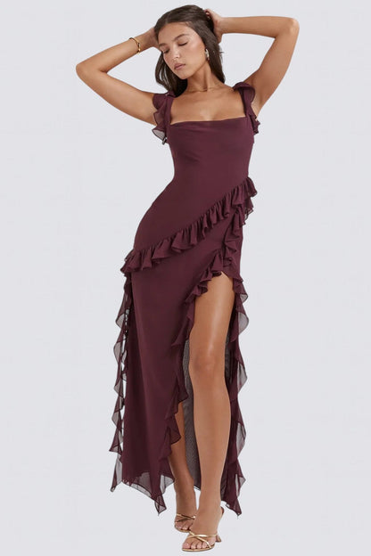 Vestido De Verano Con Detalle De Puntada Ayra