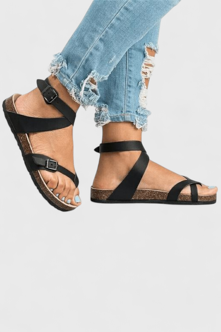 Nayeli Sandalias de verano elegantes