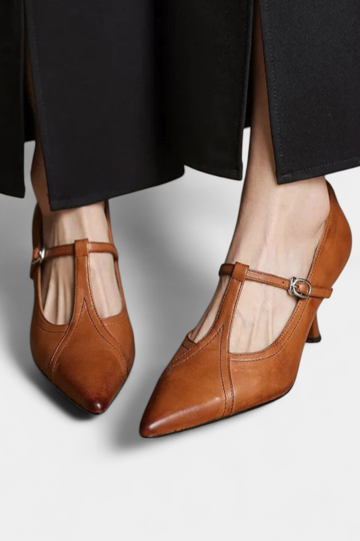 Zulema Tacones T-Bar Elegantes