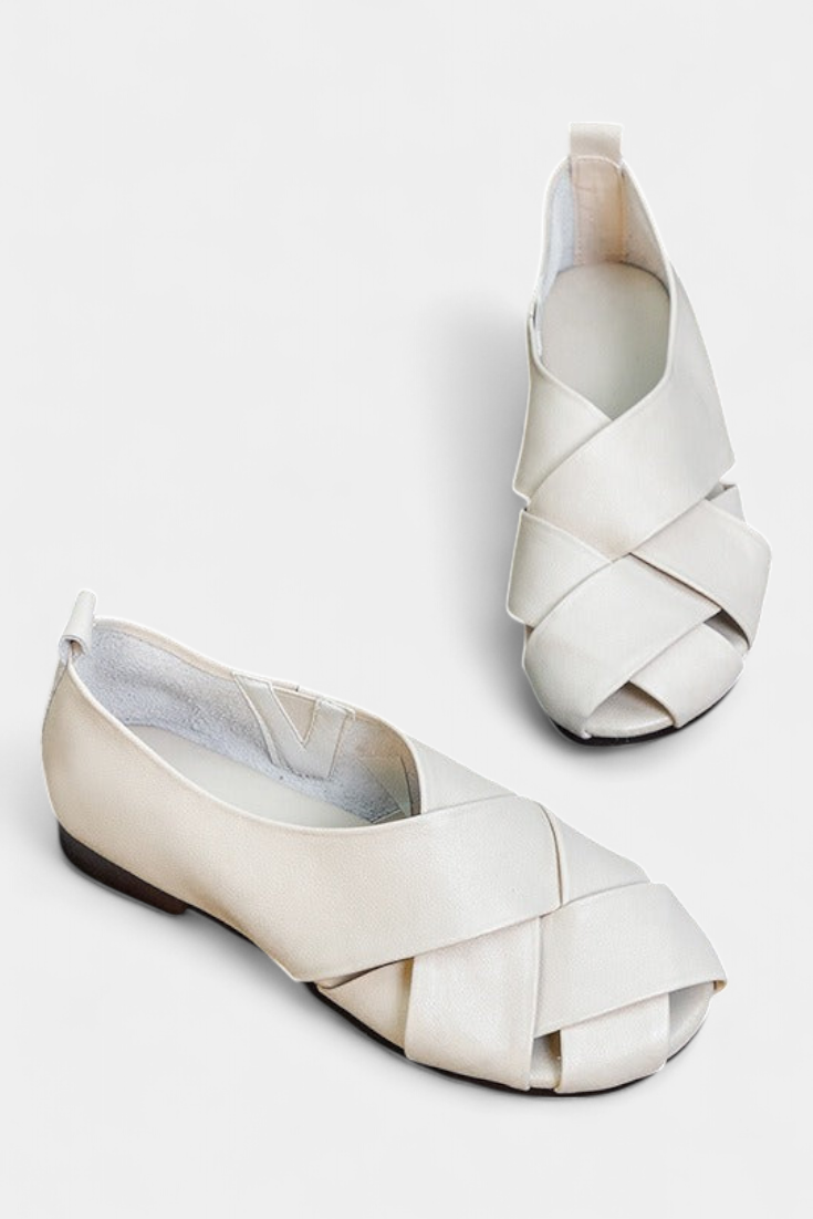 Nayra Zapatos Planos Abiertos