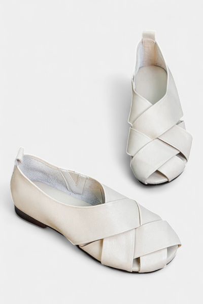 Nayra Zapatos Planos Abiertos