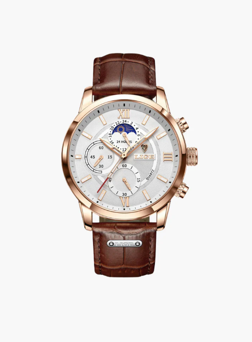 Reloj clásico de Basilea (resistente al agua)