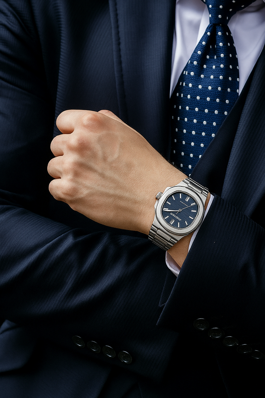 Reloj clásico de Ginebra (resistente al agua)