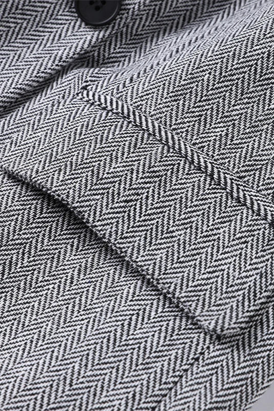 Evena Traje de 3 Piezas con Corsé Estructurado