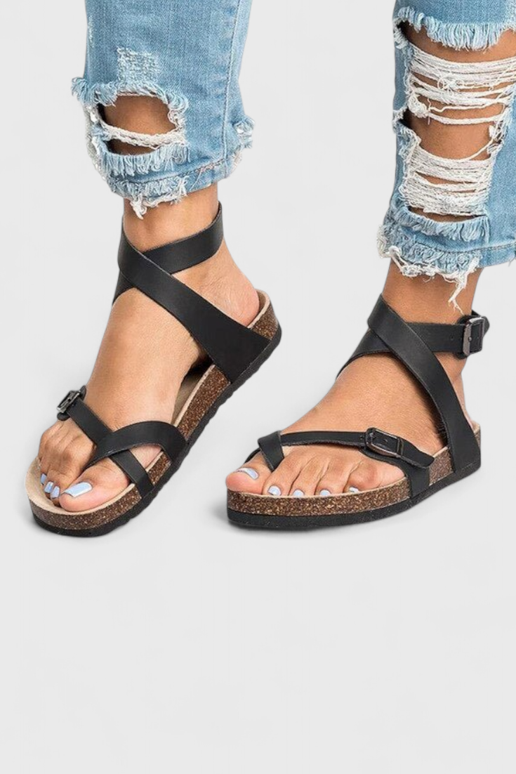 Nayeli Sandalias de verano elegantes