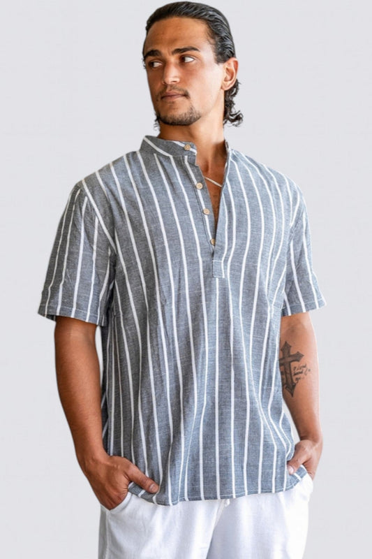 Camisa de Lino Coastal