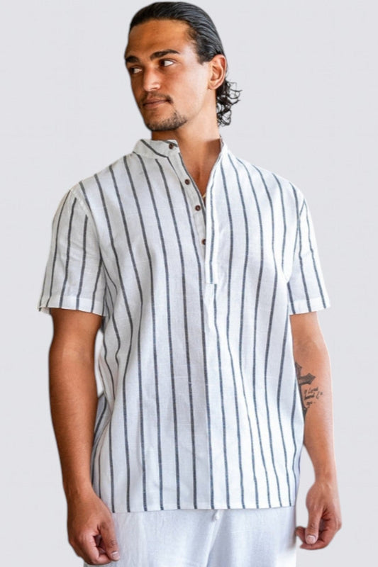Camisa de Lino Coastal