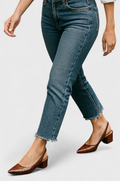 Ava Slingback de Tacón Elegante