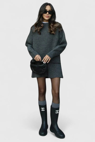 Magda Conjunto de punto acogedor