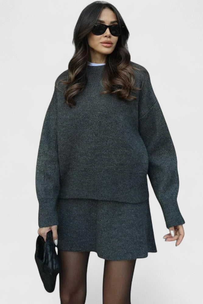 Magda Conjunto de punto acogedor