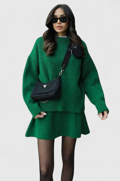 Magda Conjunto de punto acogedor