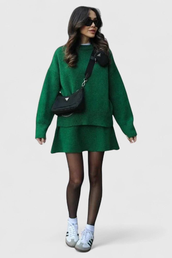 Magda Conjunto de punto acogedor