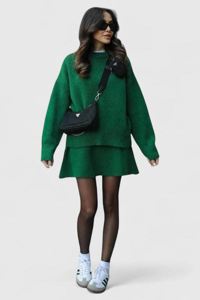 Magda Conjunto de punto acogedor