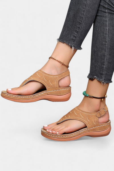 Cristina Sandalias Ergonómicas con Plantilla Ortopédica