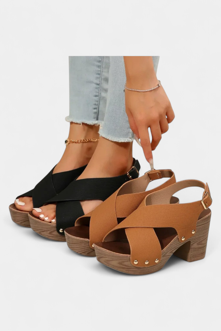 Onora Sandalias de Plataforma