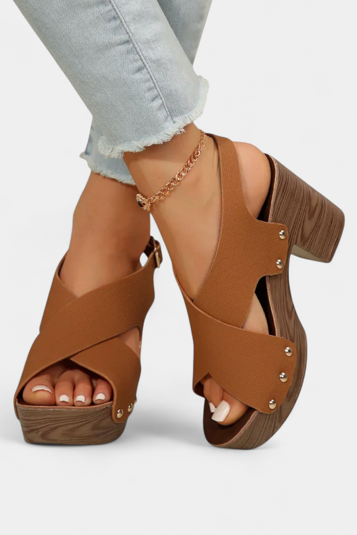 Onora Sandalias de Plataforma