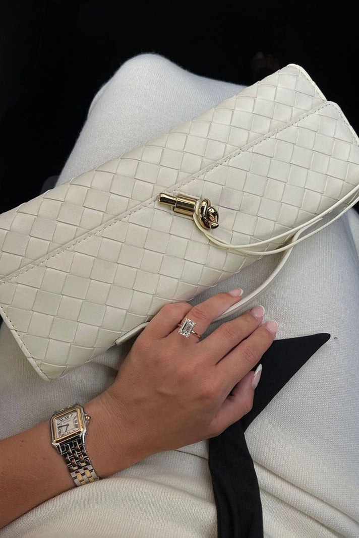 Bolso de mano Melanie con detalle