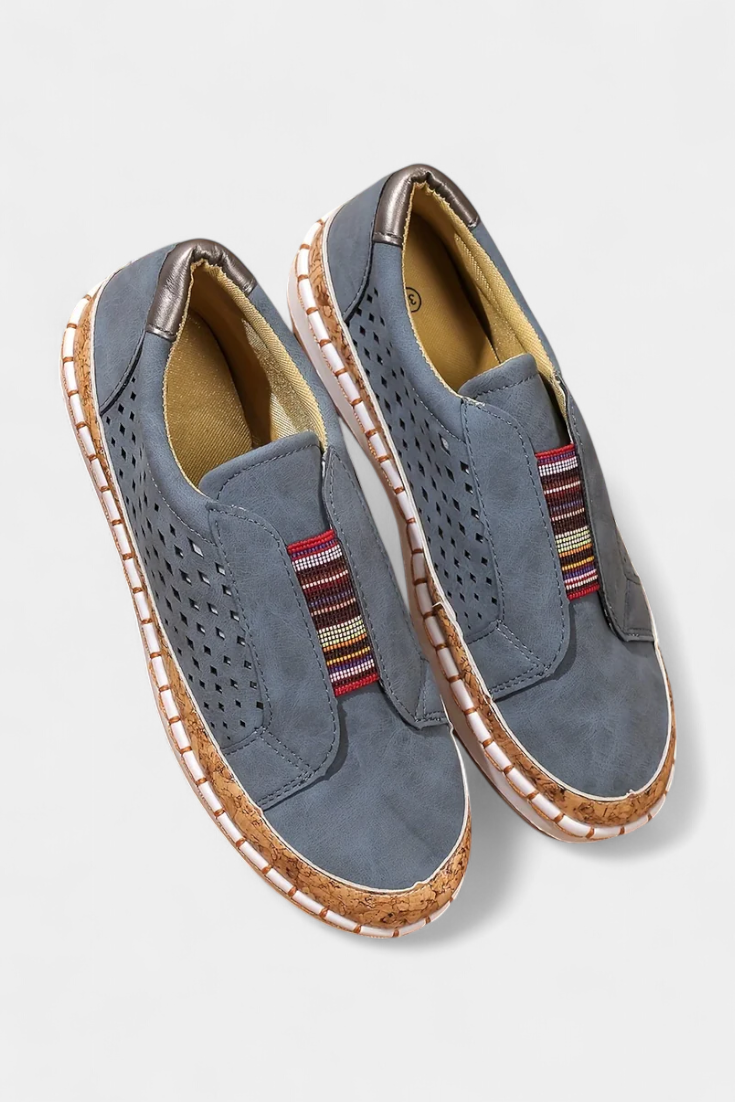 Saray Comfort Slip-On Ortopédico con Plantilla Acolchada 