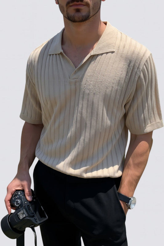 Polo Clásico De Rayas
