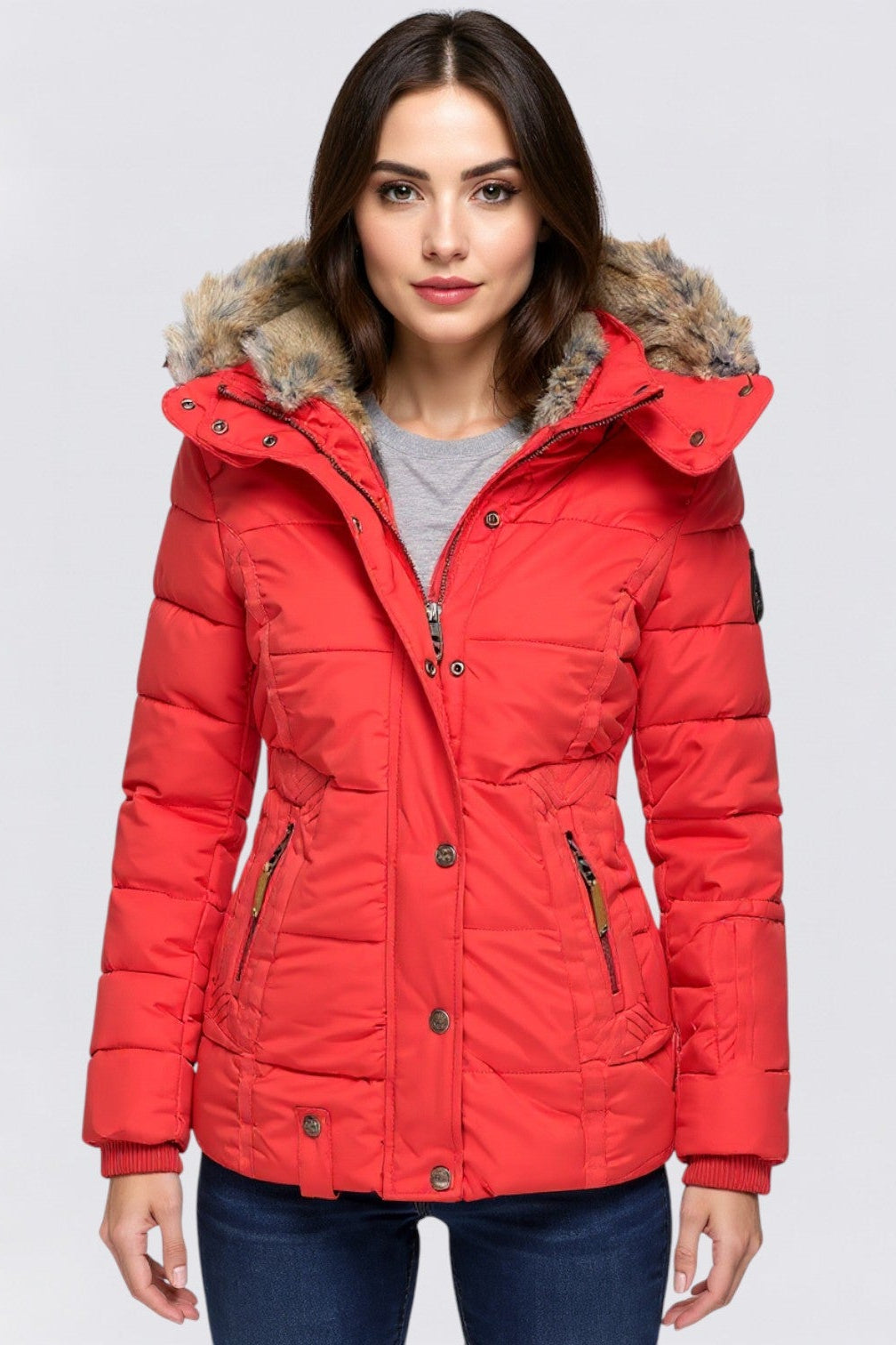 Nora™ – Parka de Invierno con Bolsillos y Capucha