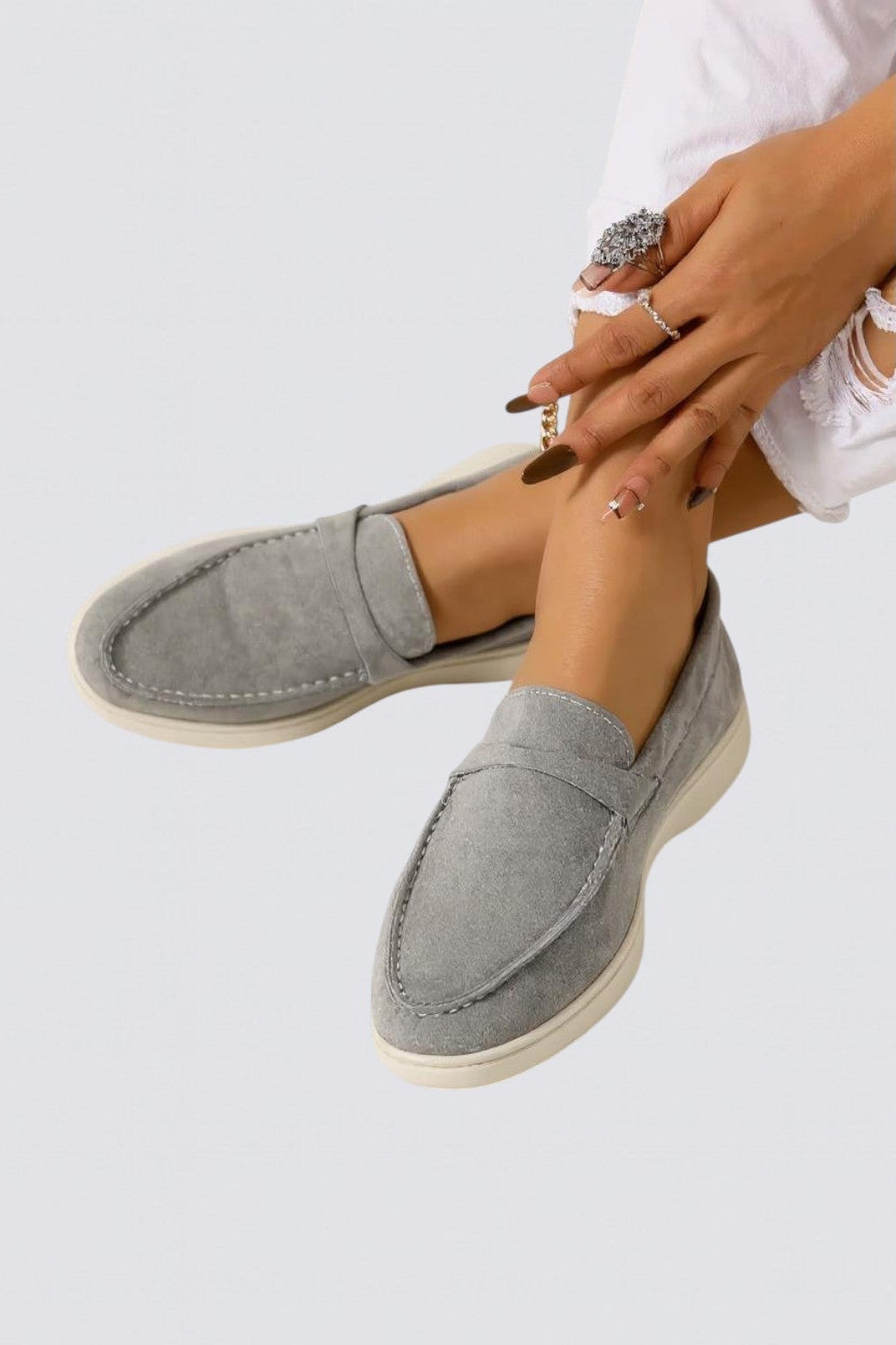 Women's Suede Loafers