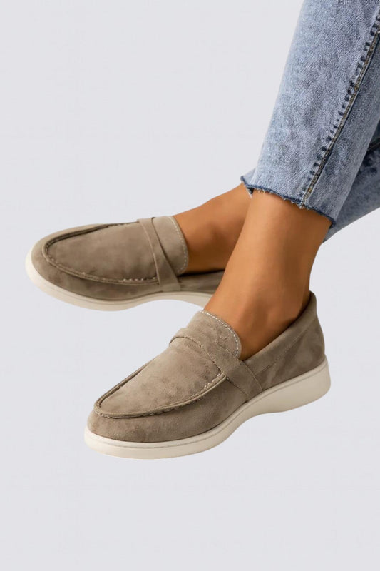 Mocasines De Ante Para Mujer