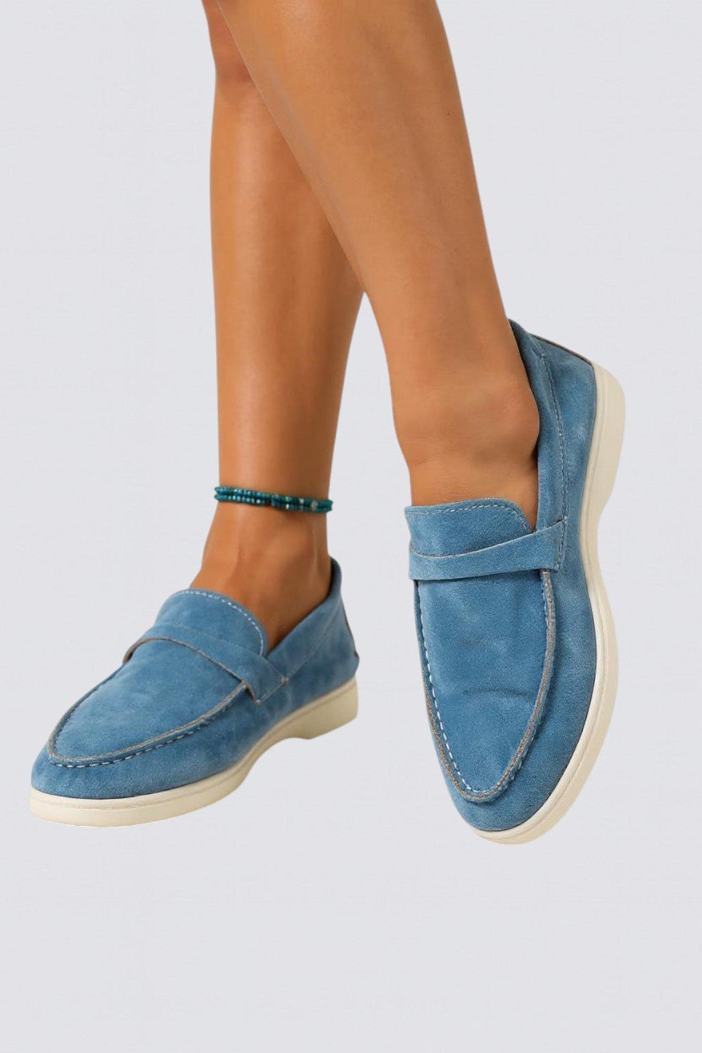 Mocasines De Ante Para Mujer