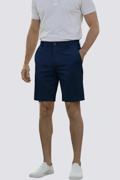 Pantalones cortos chinos ajustados