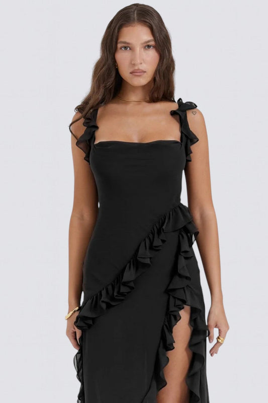 Vestido De Verano Con Detalle De Puntada Ayra