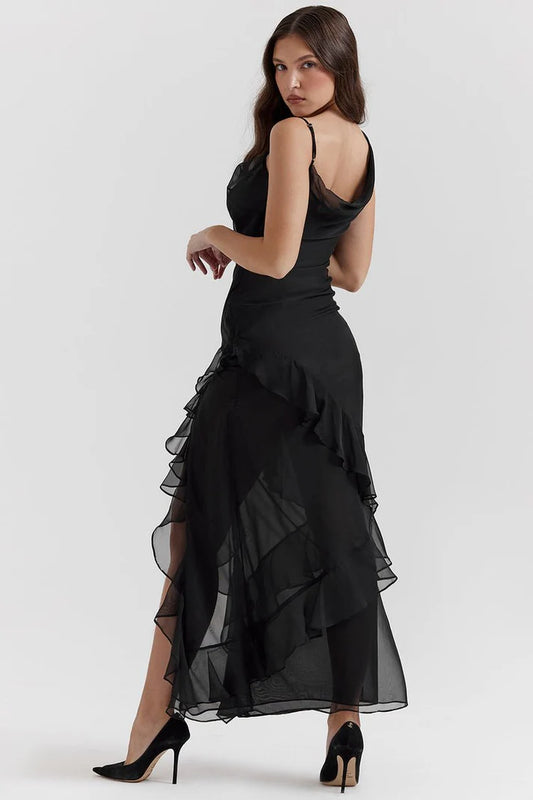Vestido de verano con detalle de puntada Ayra