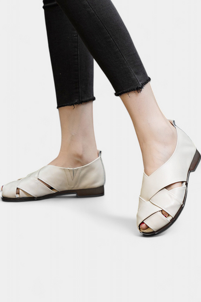 Nayra Zapatos Planos Abiertos