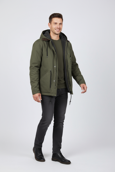 Chaqueta de otoño refinada