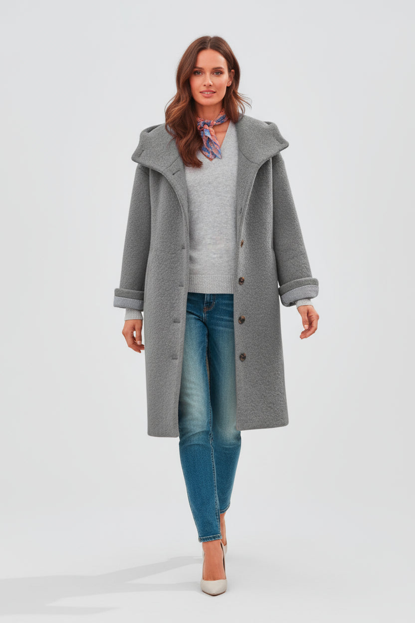 Abrigo Elegante de Otoño