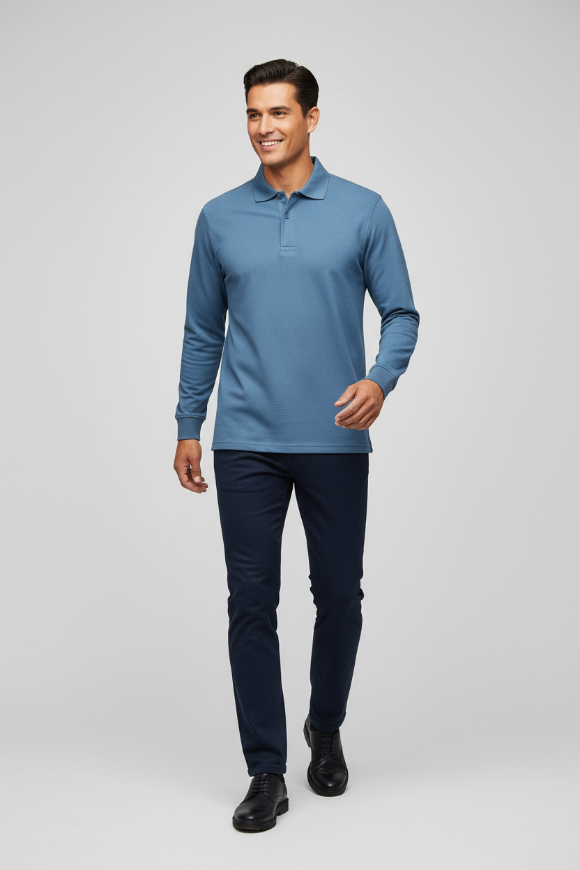 Polo de manga larga Nuvor