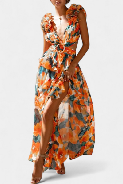 Zuleika Vestido de Chifón