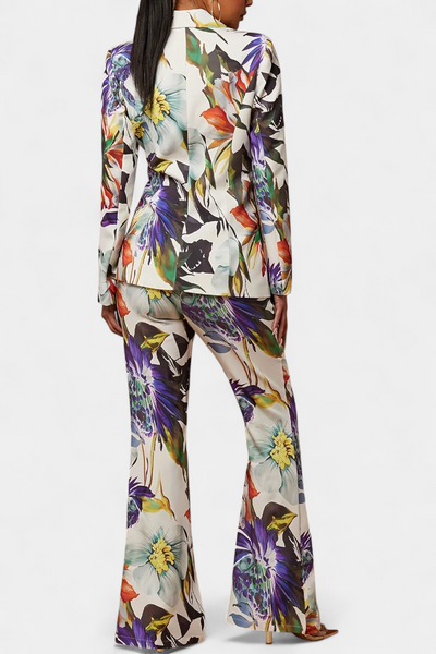 Nicolette Conjunto Floral de Sastrería