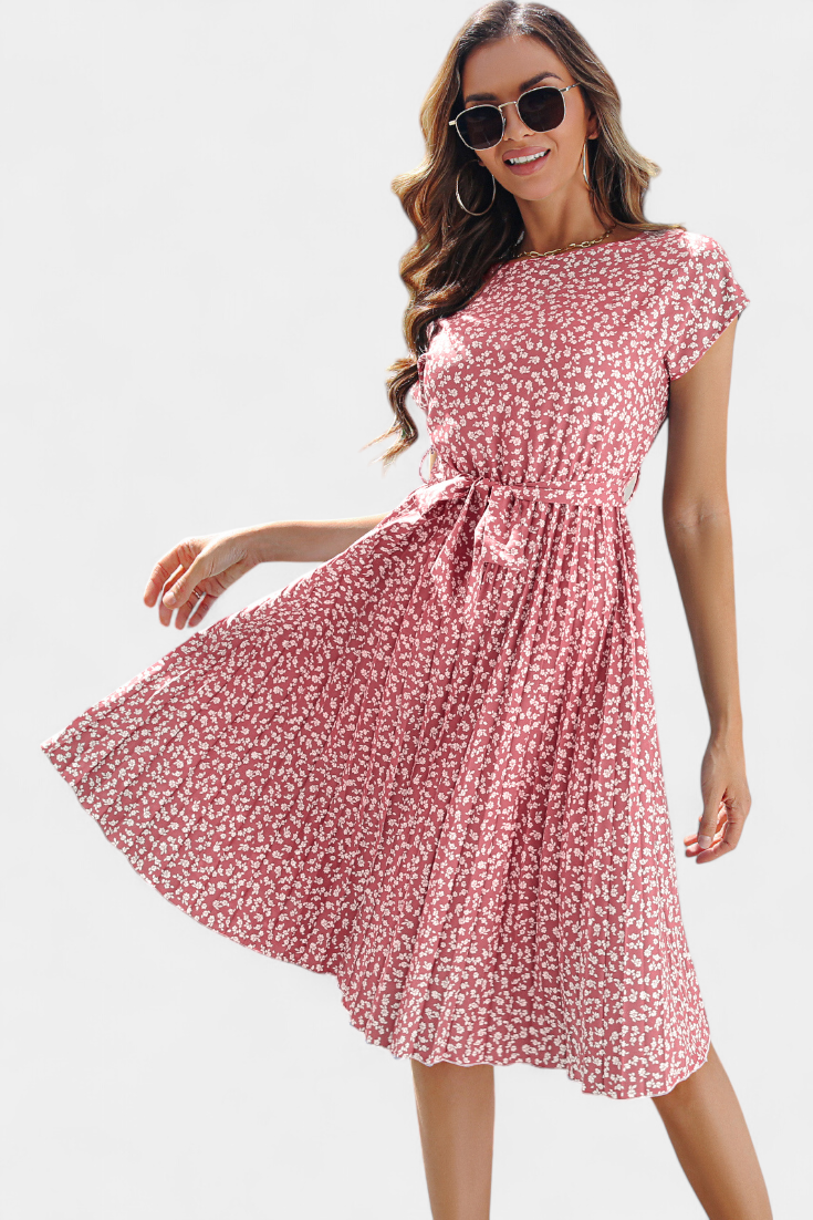 Vestido midi floral Galilea