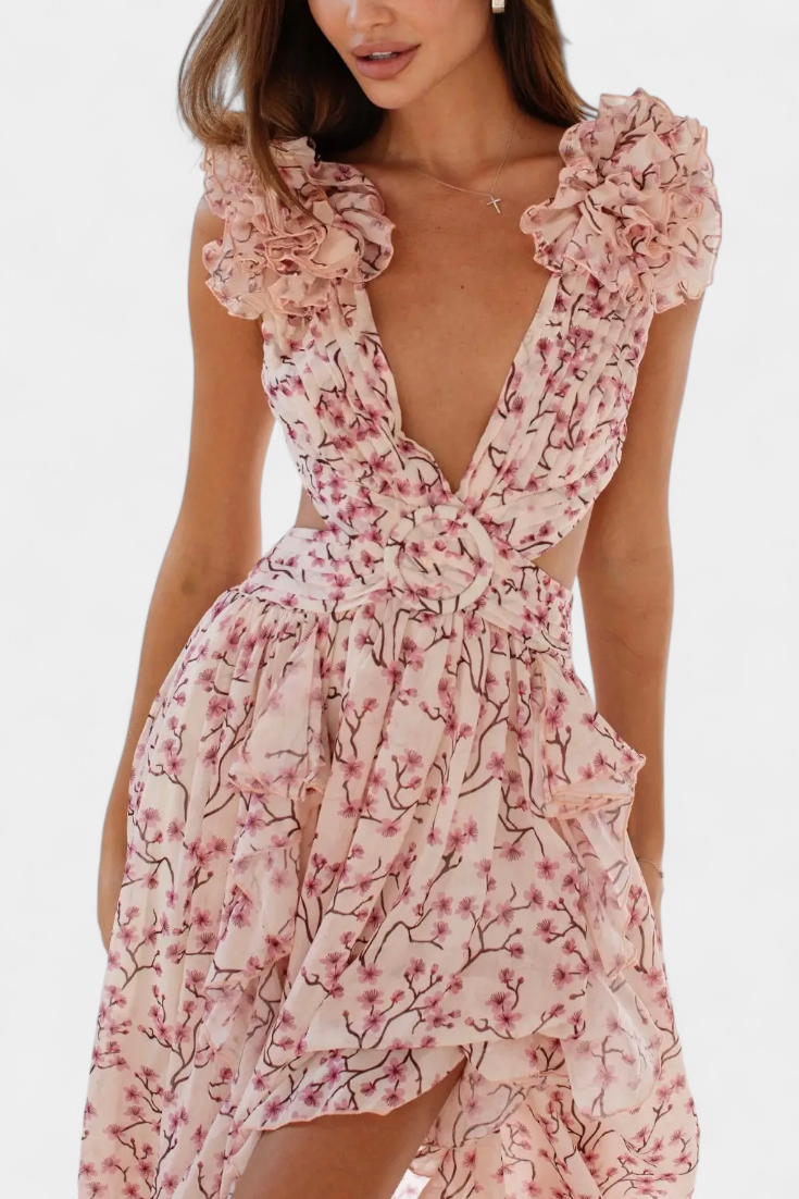 Zuleika Vestido de Chifón