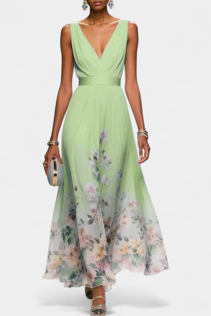 Sauline Vestido Maxi Floral